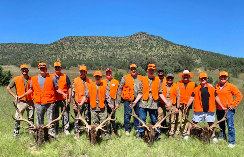 Elk Hunting Adventures with TYHP Texas Youth Hunting Program